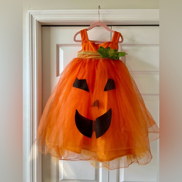 Pottery Barn Kids Other - Pottery Barn kids pumpkin costume (Size 4-6)